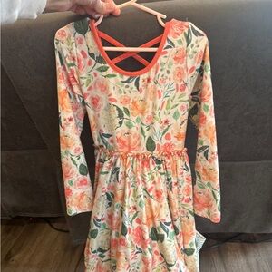 Cheeky plum Long Sleeve Kids Dress